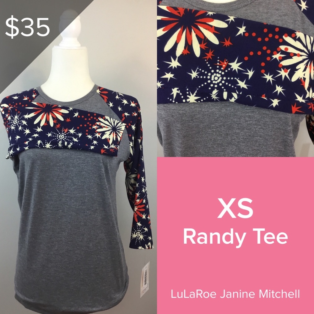XS Americana LuLaRoe Randy